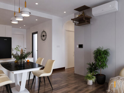 Đèn thả trần thiết kế đơn giản bắt mắt