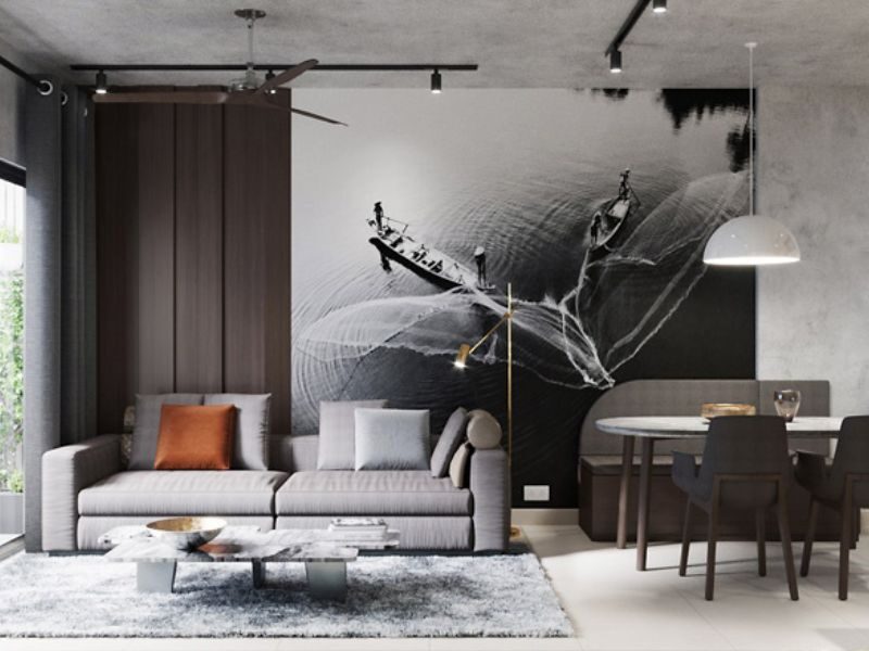 Thi công nội thất căn hộ chung cư Diamond Lotus TPHCM