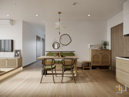 Thiết kế nội thất chung cư 105m2 đẹp