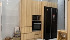 Hoàn thiện lắp đặt tủ gỗ đựng đồ phòng bếp