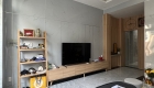 Hoàn thiện lắp đặt kệ trang trí cạnh kệ tivi