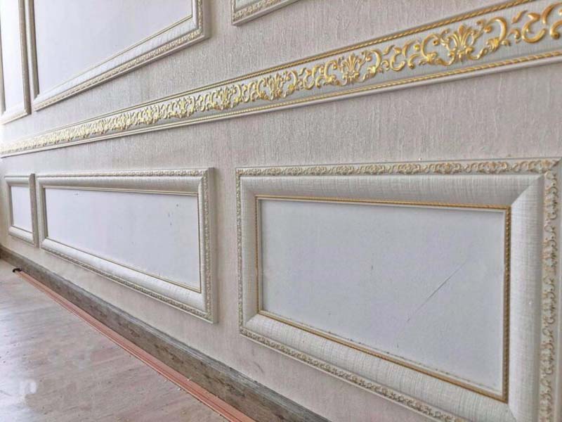 Sử dụng phào chỉ giúp bức tường sinh động hơn