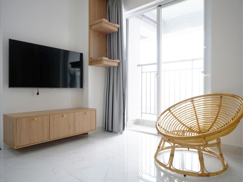 Thi công căn hộ Conic Riverside 2