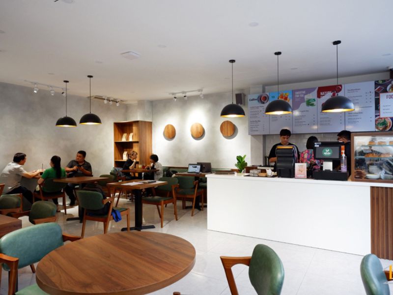 Thi công coffee shop Bếp Ấm – Anh Danh