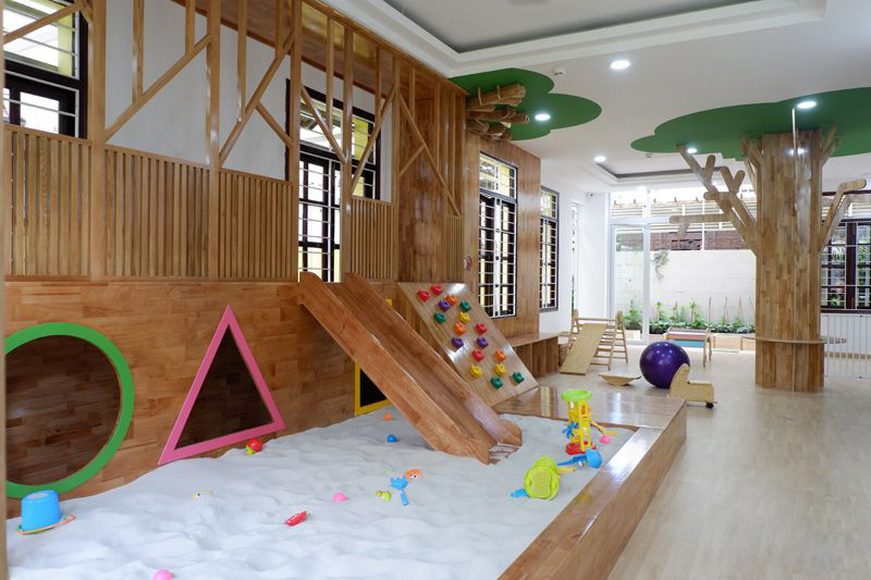 Mẫu trường mầm non do S-housing thiết kế
