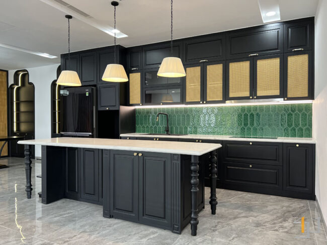 Mẫu tủ bếp đẹp S-housing