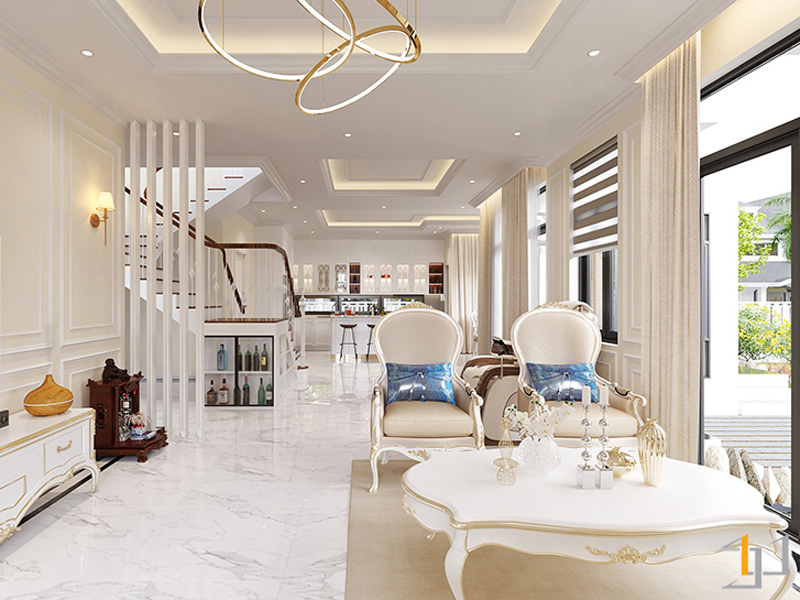 Thiết kế thi công biệt thự phong cách tân cổ điển