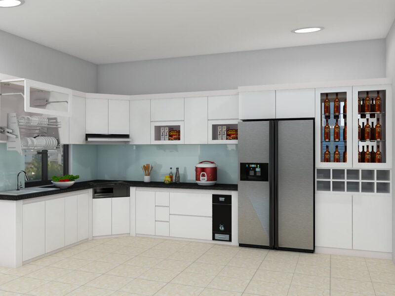 30+ mẫu tủ bếp nhựa wpb an cường hiện đại, sang trọng nhất