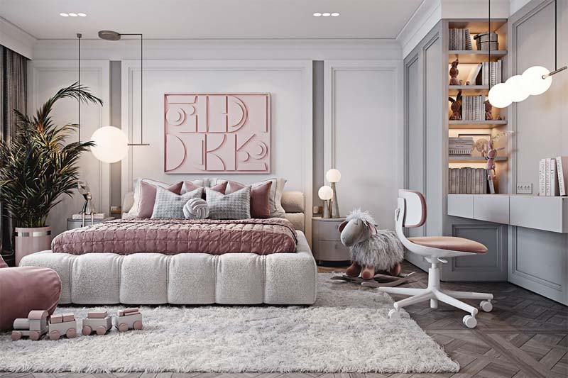 Phòng ngủ trẻ em trong mẫu biệt thự Vinhomes The Harmony