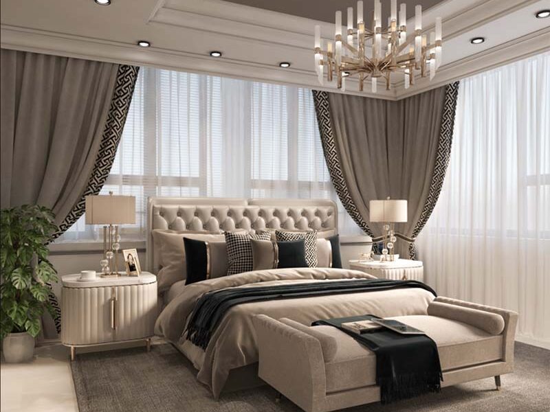 Chọn đèn trang trí thích hợp cho từng khu vực trong phòng ngủ