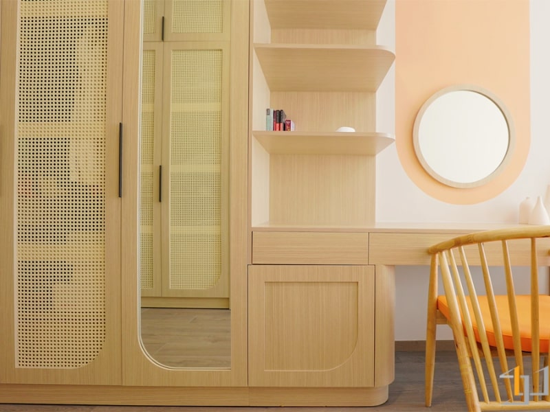 Từng chi tiết của nội thất được S-housing gia công vô cùng tỉ mỉ