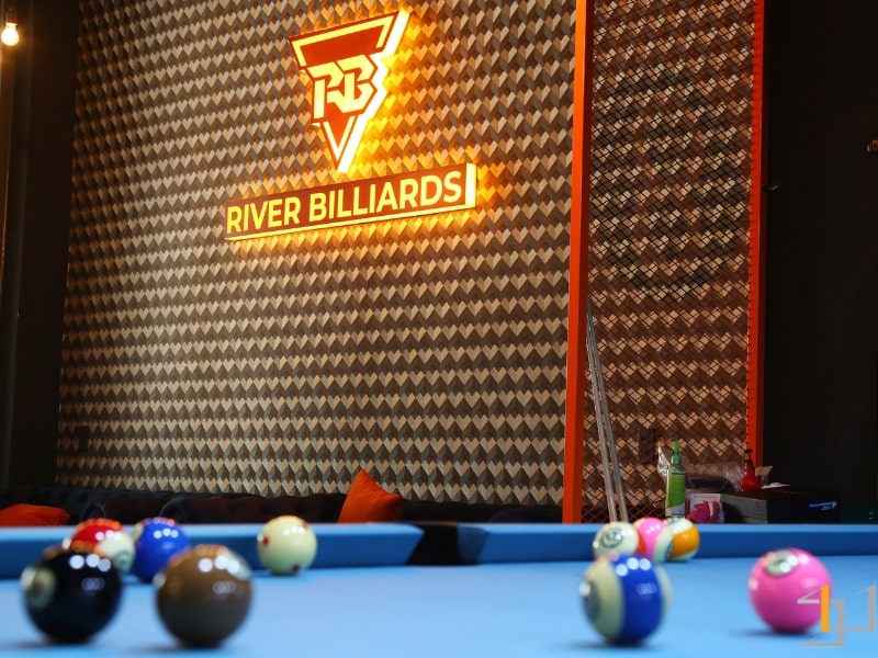 Logo được S-housing thi công sắc nét và thu hút