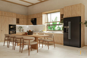 Tủ bếp Melamine – TB67