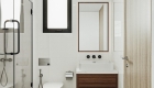 Phòng WC cho phòng ngủ nhỏ có cửa sổ