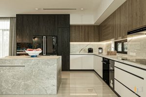 Tủ bếp đẹp Melamine - TB88 | Nội Thất S-housing