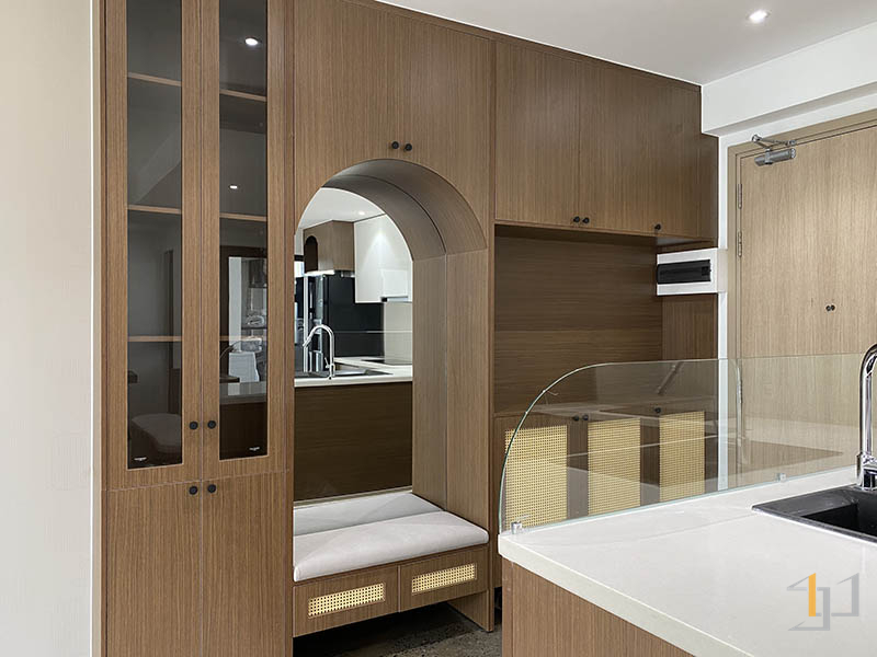 Thi công nội thất pr077 chị Hằng