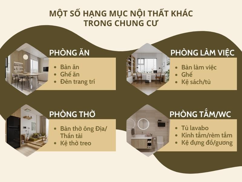 89+ Mẫu thiết kế nội thất chung cư – Bí quyết trang hoàng tổ ấm