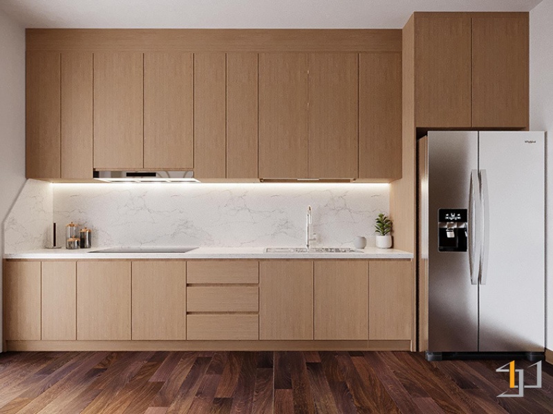 Tủ bếp Melamine - TB85 | Nội Thất S-housing