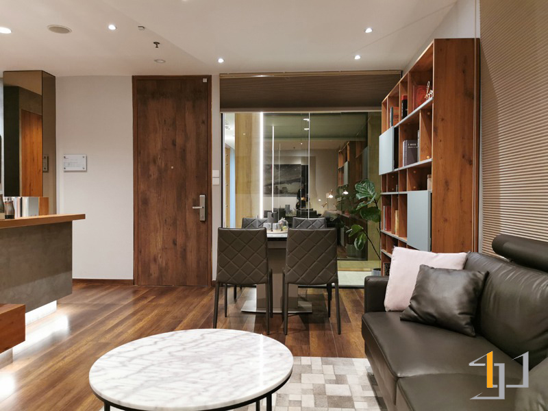 Không gian mở tạo cảm giác rộng rãi và thoáng đãng