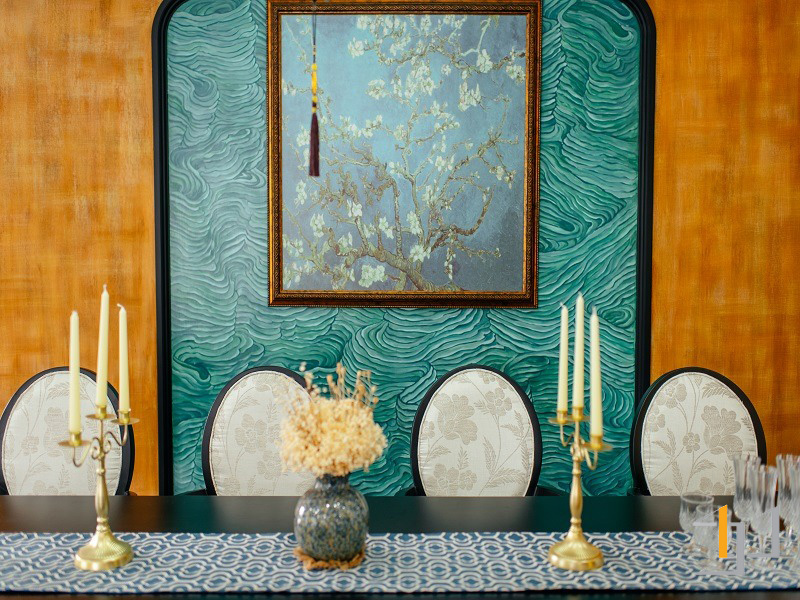 Từng món đồ decor đều được sắp xếp cẩn thận và chỉn chu