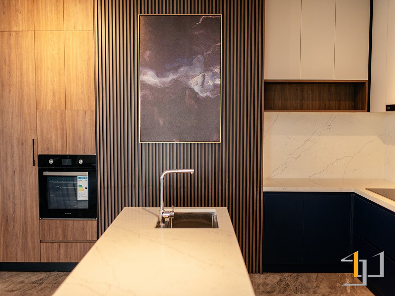 Nội thất phòng bếp hiện đại do S-housing thi công