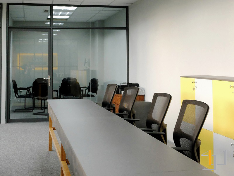 Nội thất khu vực phòng làm việc của văn phòng công ty