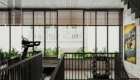 Khu vực cầu thang trong dự án Khu vực phơi quần áo trong dự án Nhà phố Bình Thạnh 4 Tầng Modern