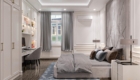 Phòng ngủ con trai trong nhà phố 2 tầng Neoclassical
