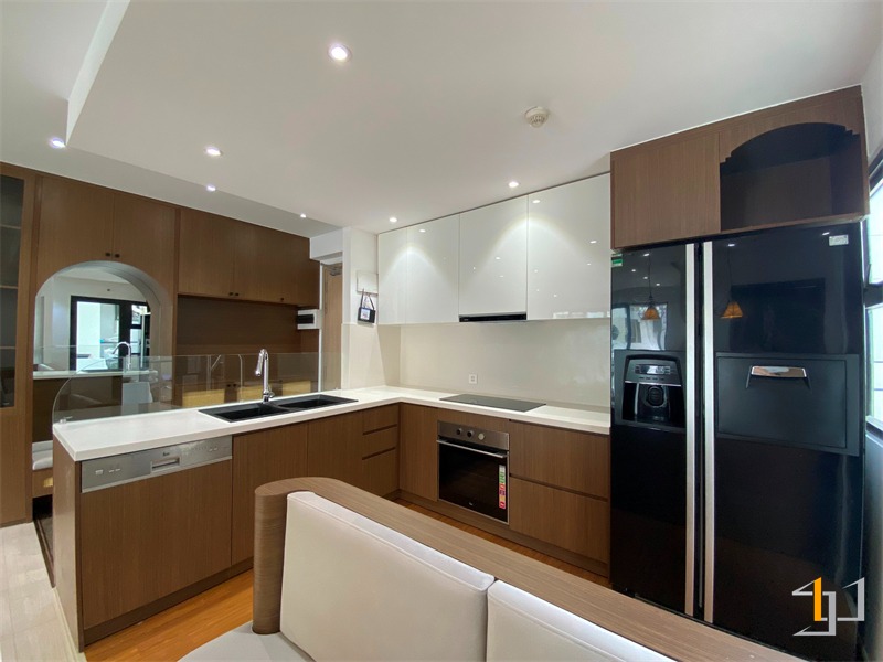 Thi công nội thất phòng bếp căn hộ Estella Heights