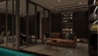 Khu vực hồ bơi dự án Nhà phố Biên Hòa 4 Tầng Modern