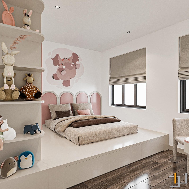 Các chi tiết trang trí ngộ nghĩnh là cách S.Housing mang đến niềm vui cho những vị khách "nhí" của mình