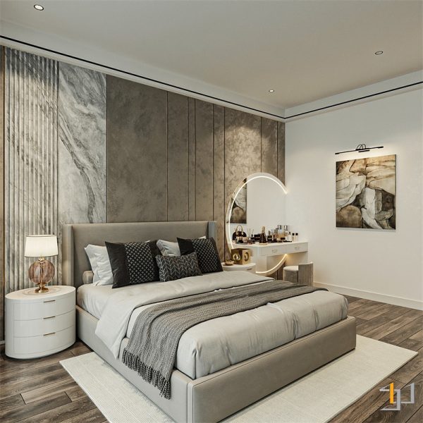Nội thất phòng ngủ nhà phố 2 tầng Biên Hòa