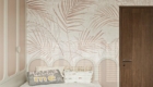 Phòng ngủ con gái trong căn hộ Picity Indochine được thiết kế trẻ trung với tông màu hồng