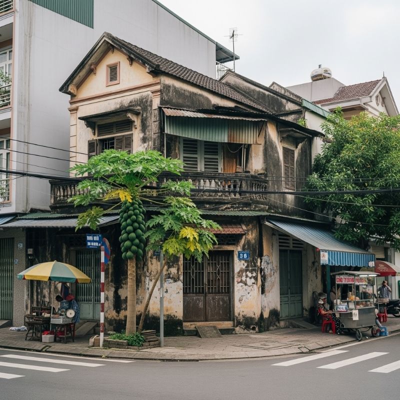 Hạn chế của nhà phố góc đường là thường xuyên bị ảnh hưởng bởi tiếng ồn và khói bụi 