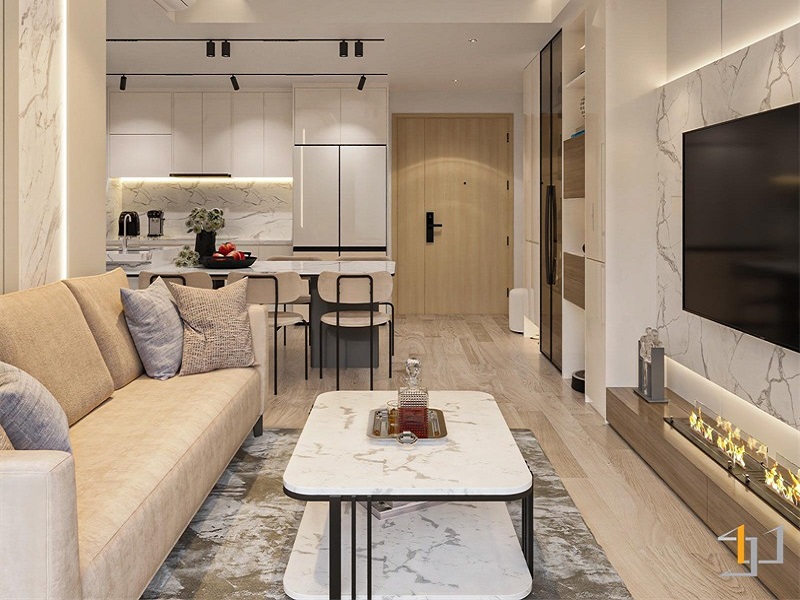 Căn hộ Masteri Thảo Điền 2PN Modern