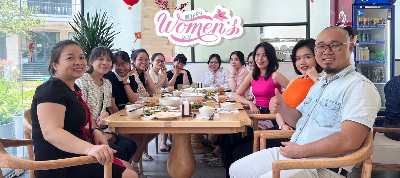 Happy Women's Day - 8/3, Sếp Nam mời hội chị em xinh đẹp nhà S-housing một bữa