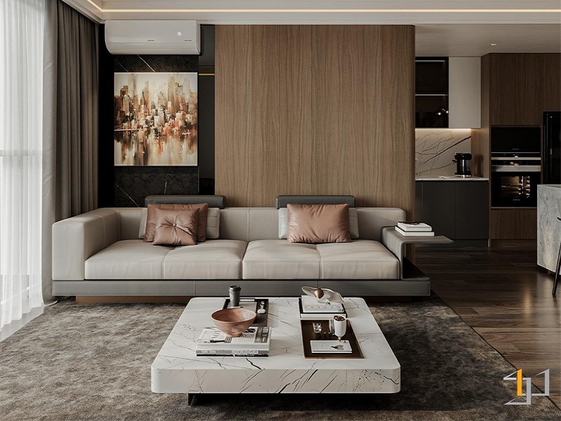 Căn hộ Riverpark Residence 2PN Modern