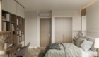 Phòng ngủ master của căn hộ Vinhomes Grand Park 2PN Modern 7