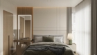 Phòng ngủ master của căn hộ Vinhomes Grand Park 2PN Modern 7