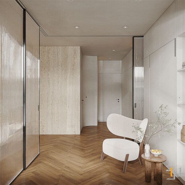 Không gian vẫn sáng sủa nhờ ánh sáng tự nhiên