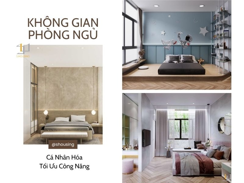 Thiết kế nội thất nhà phố 120m2 có giếng trời