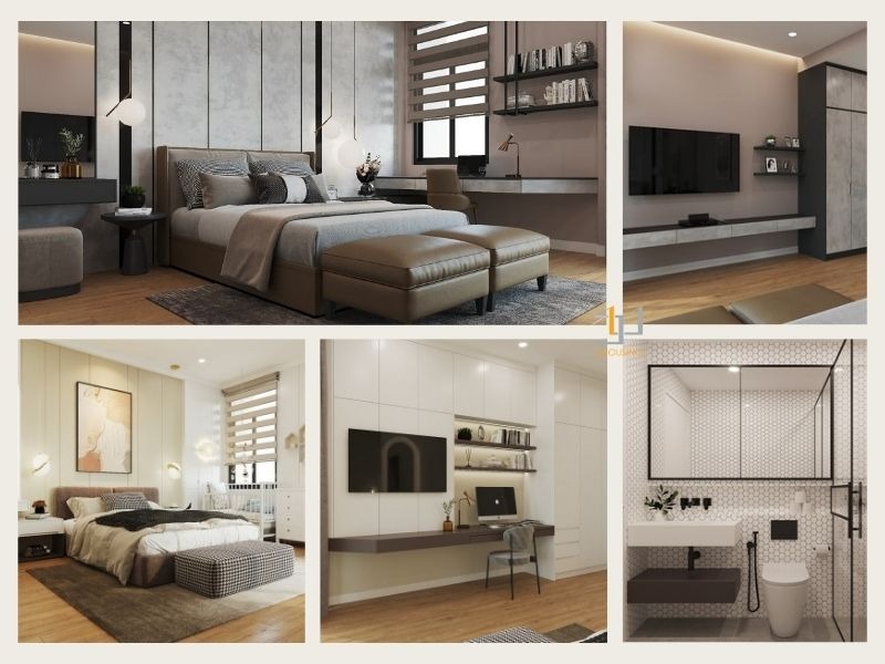 Thiết kế nội thất nhà phố 120m2 ngang 5m phong cách đương đại, tối ưu chiều ngang hẹp