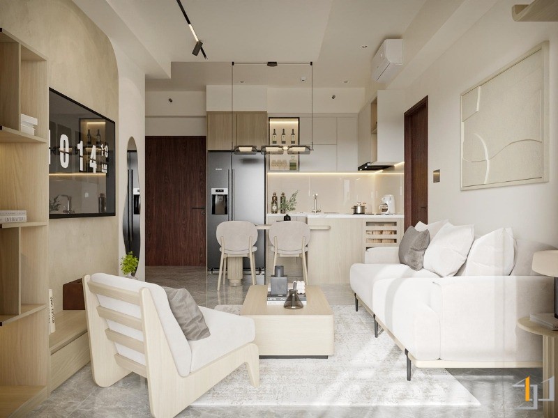 Thiết kế nội thất căn hộ hiện đại