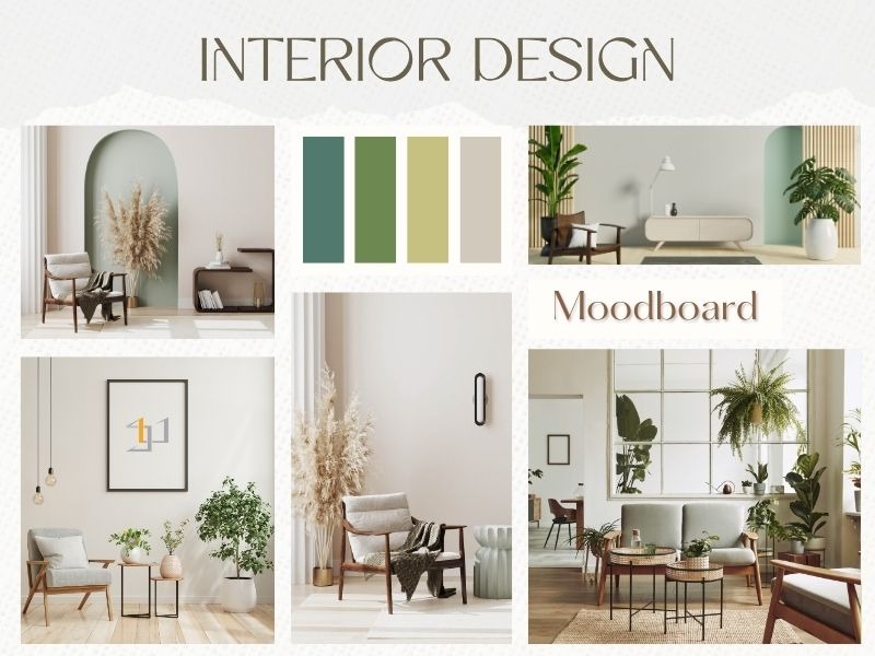 Thiết kế nội thất cho người Dụng Thần Mộc với vật liệu gỗ và cây xanh, ứng dụng từ phân tích Bát Tự