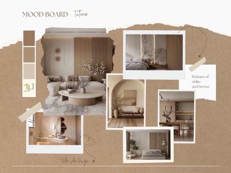 Không gian nội thất BST Thổ Vững Chãi nuôi dưỡng sự ổn định