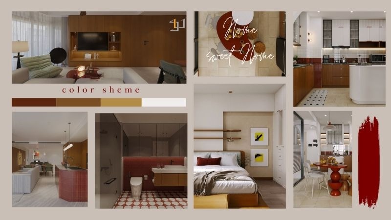 Táo bạo, nồng ấm và sang trọng là những thành tố làm nên thẩm mỹ của Hoả