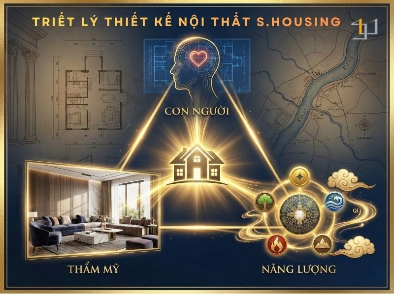 Triết lý Thiết Kế Nội Thất S.Housing
