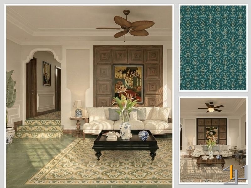 Phong cách thiết kế nội thất Indochine mang chiều sâu và sự hoài niệm