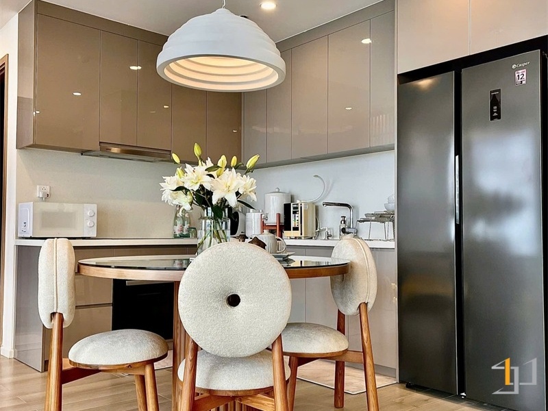 Tủ bếp Acrylic - TB135 | Nội Thất S.HOUSING