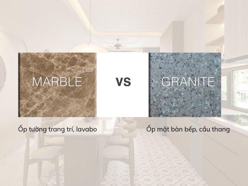 Các loại đá tự nhiên được ưa chuộng trong thiết kế nội thất